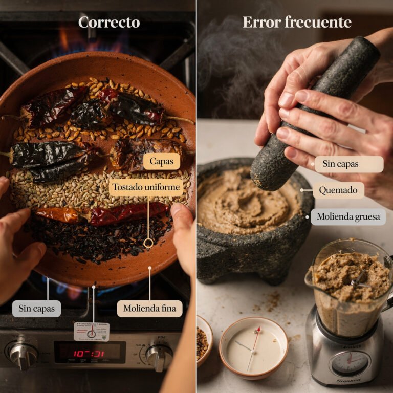Cocina mexicana: maíz, moles, chiles y técnicas tradicionales esenciales