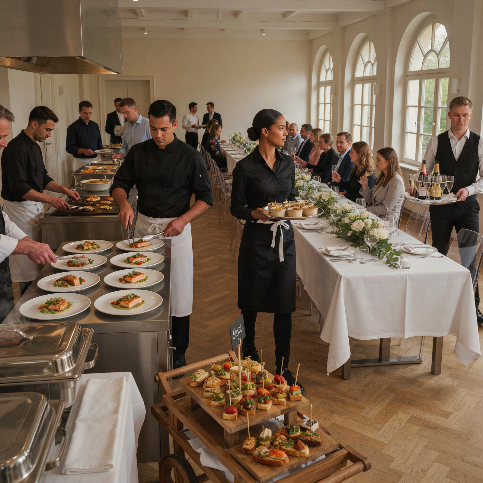 Catering gastronómico para eventos